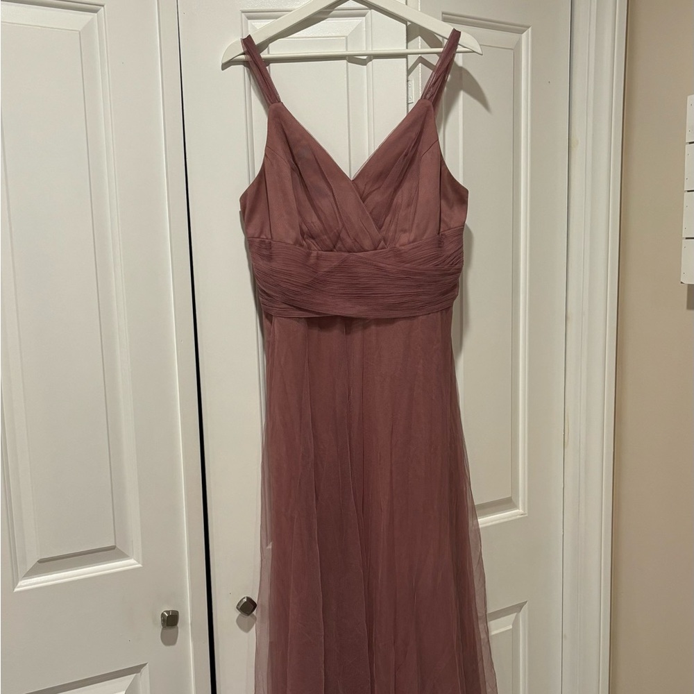 Long Mauve Dress